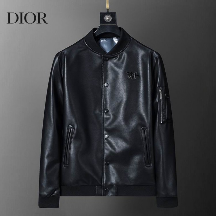 2025 Giubbotto Pelle Dior Uomo CF2301948