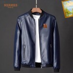 2025 giubbotto pelle hermes uomo CF2169635