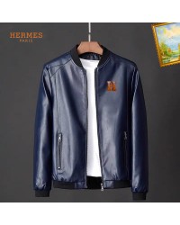 2025 giubbotto pelle hermes uomo CF2169635